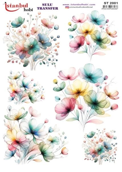 Sulu Transfer Kağıdı 25x35cm ST-2001