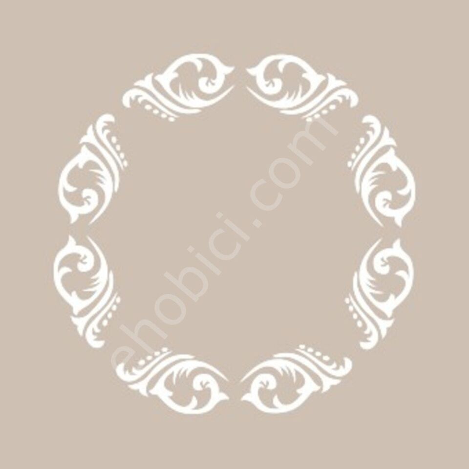 YB21 22x22 Cadence Yuvarlak Seri Stencil