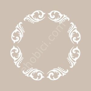 YB21 22x22 Cadence Yuvarlak Seri Stencil