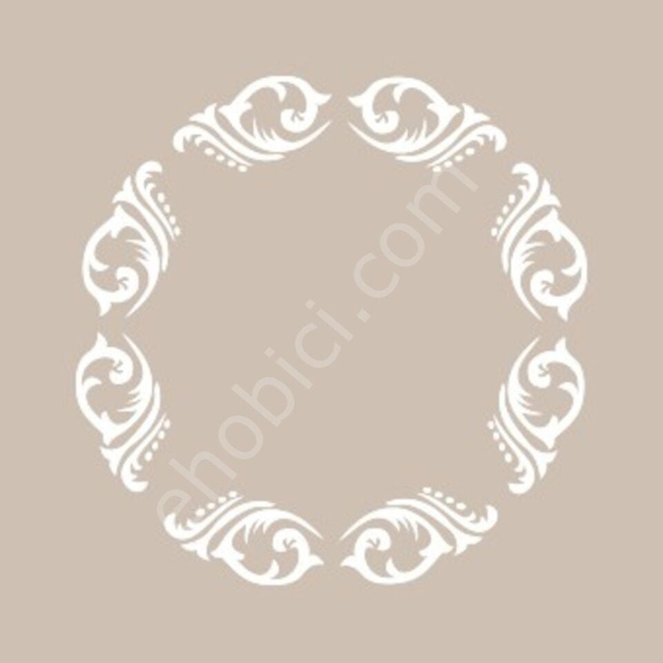 YB21 22x22 Cadence Yuvarlak Seri Stencil