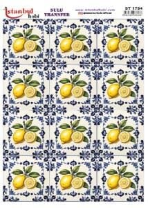 Sulu Transfer Kağıdı 25x35cm ST-1734