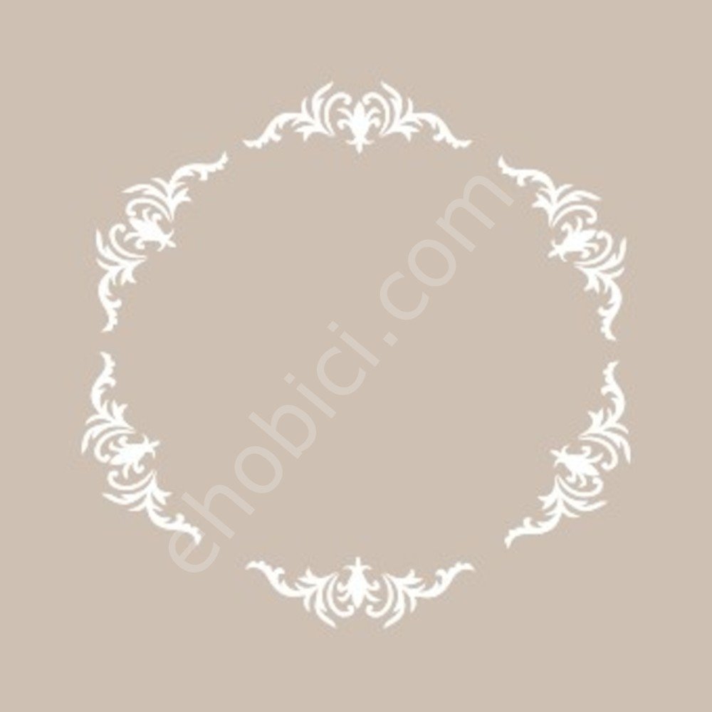 YB22 22x22 Cadence Yuvarlak Seri Stencil