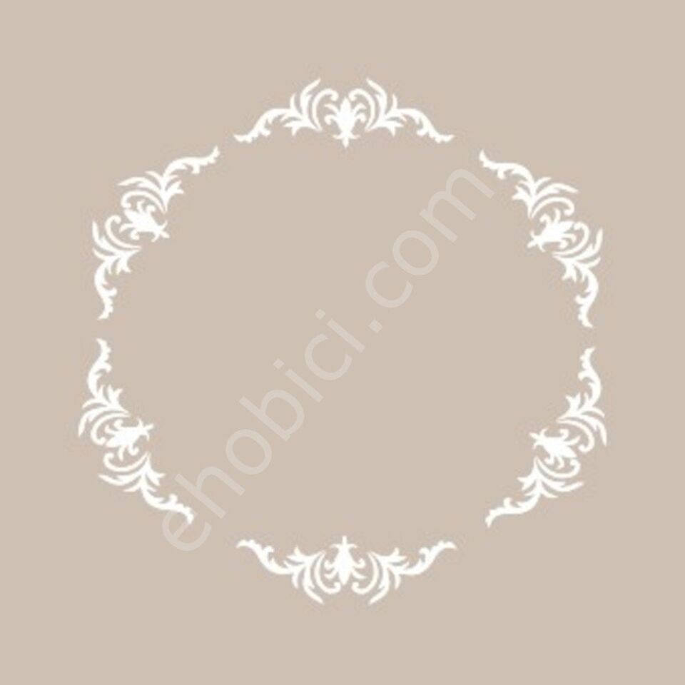 YB22 22x22 Cadence Yuvarlak Seri Stencil