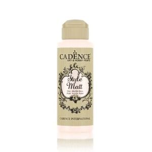 Cadence Style Matt Akrilik Boya S9017 Pastel Pembe 120ml