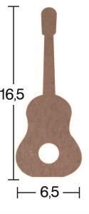 Ahşap Gitar H-93