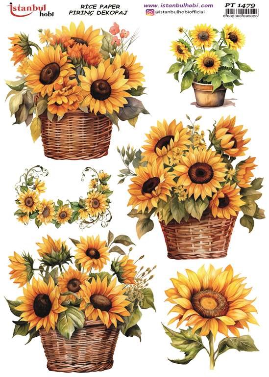 Pirinç Dekopaj Kağıdı 30x42cm PT-1479