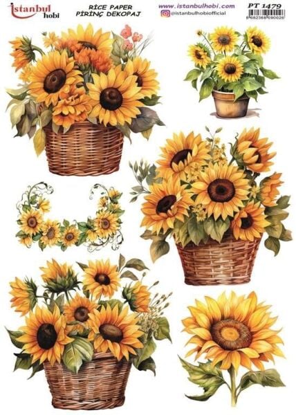 Pirinç Dekopaj Kağıdı 30x42cm PT-1479