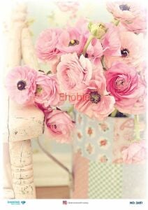 Diamond Pirinç Dekopaj Kağıdı - 2651