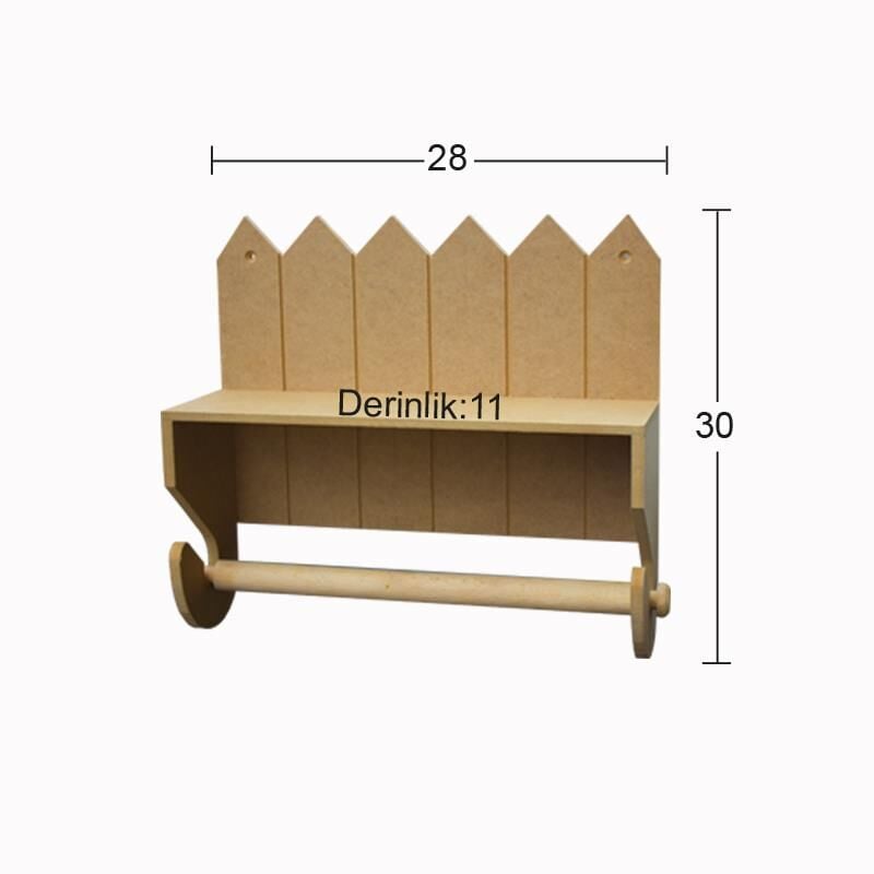 Ahşap Kağıt Havluluk İB-13