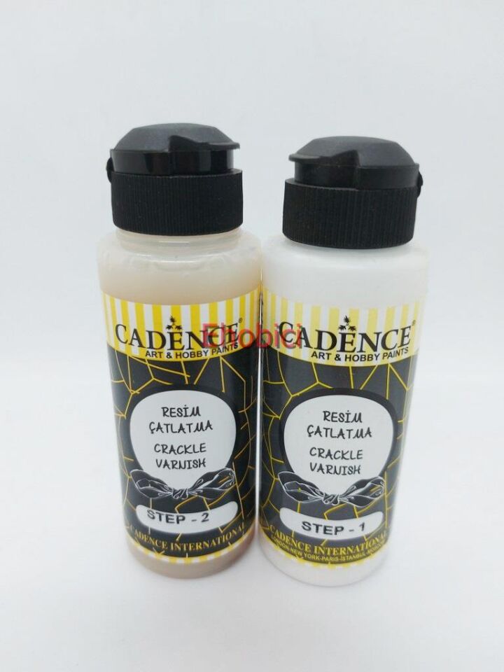 Cadence Resim Çatlatma 120ml+120ml Set