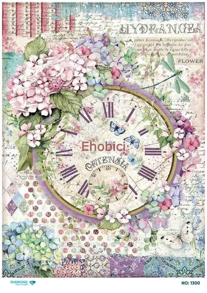 Diamond Pirinç Dekopaj Kağıdı - 1300