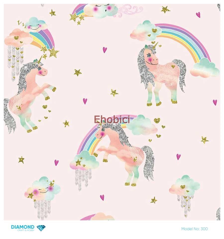 Diamond Pirinç Dekopaj Kağıdı - 300 - 30x30