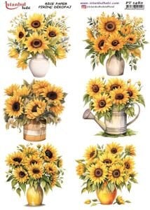 Pirinç Dekopaj Kağıdı 30x42cm PT-1482