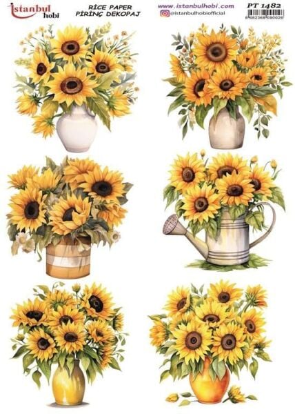 Pirinç Dekopaj Kağıdı 30x42cm PT-1482