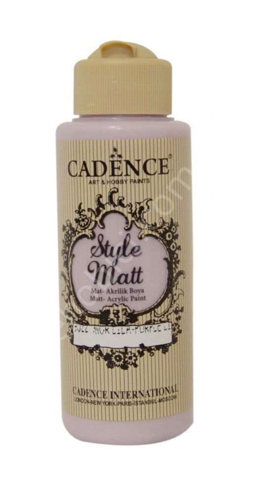 Cadence Style Matt Akrilik Boya S9022 Mor Lila 120ml