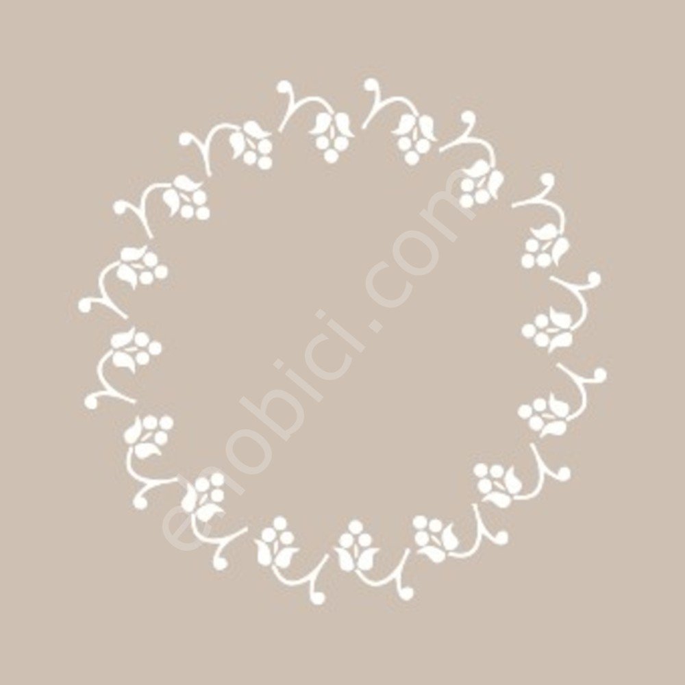YB27 22x22 Cadence Yuvarlak Seri Stencil