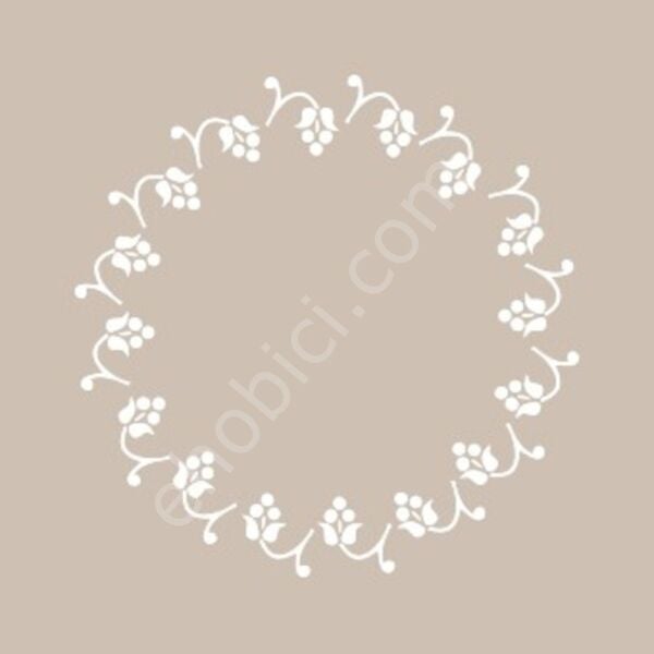 YB27 22x22 Cadence Yuvarlak Seri Stencil