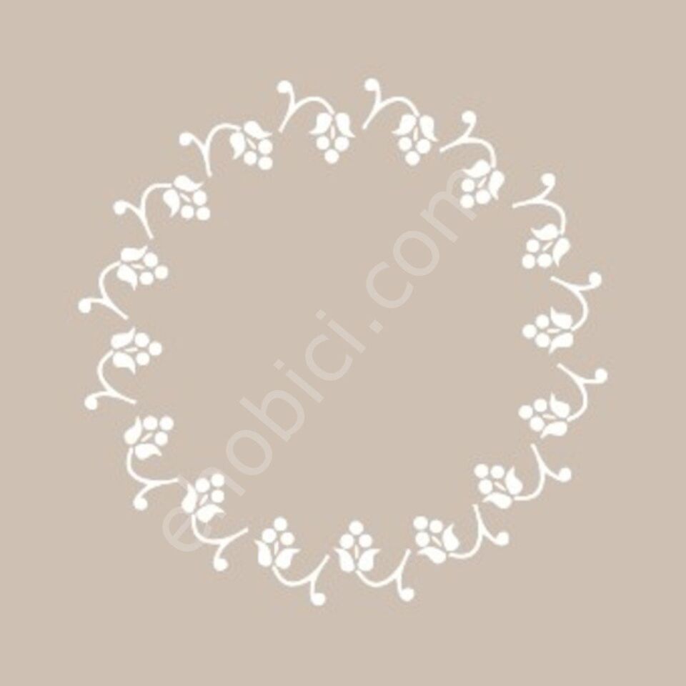 YB27 22x22 Cadence Yuvarlak Seri Stencil