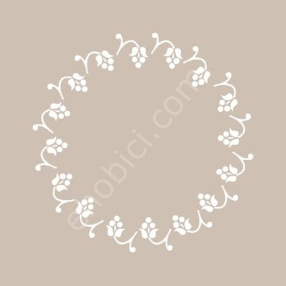 YB27 22x22 Cadence Yuvarlak Seri Stencil