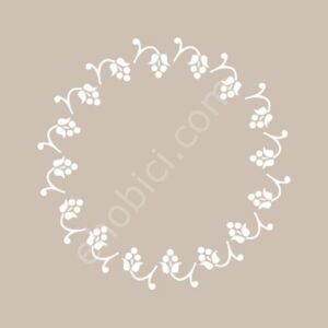 YB27 22x22 Cadence Yuvarlak Seri Stencil