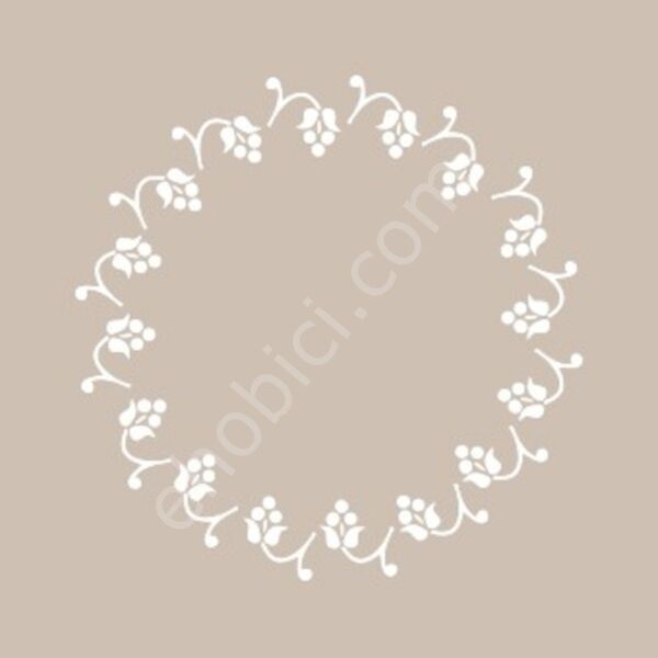 YB27 22x22 Cadence Yuvarlak Seri Stencil