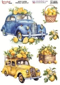 Pirinç Dekopaj Kağıdı 30x42cm PT-1525