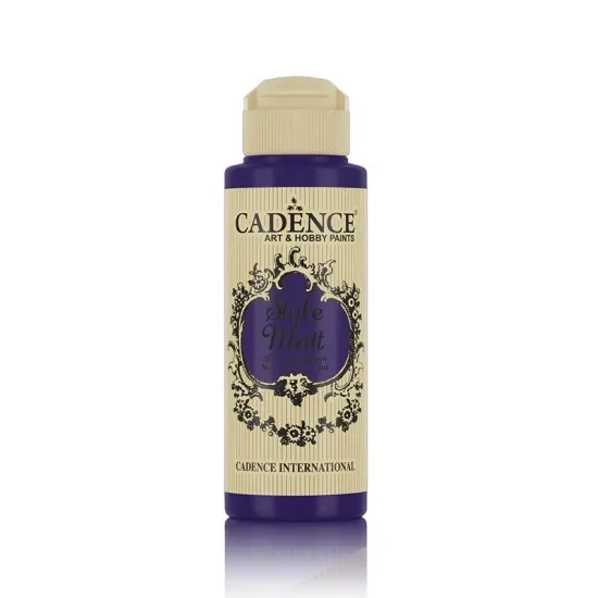 Cadence Style Matt Akrilik Boya S9021 Koyu Mor 120ml