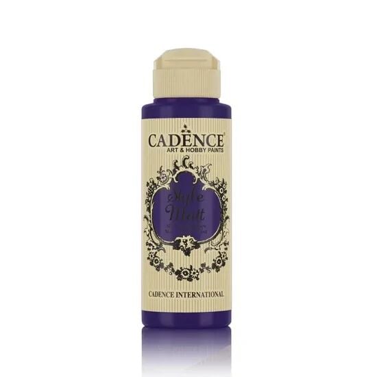 Cadence Style Matt Akrilik Boya S9021 Koyu Mor 120ml