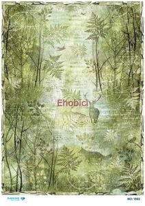 Diamond Pirinç Dekopaj Kağıdı - 1302