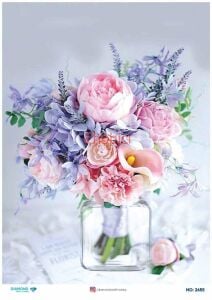 Diamond Pirinç Dekopaj Kağıdı - 2655