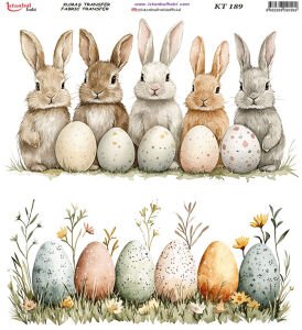 Kumaş Transfer Kağıdı 20x20cm KT-189