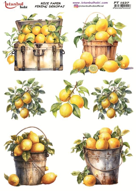 Pirinç Dekopaj Kağıdı 30x42cm PT-1527