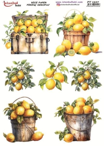 Pirinç Dekopaj Kağıdı 30x42cm PT-1527