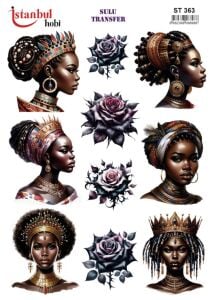 Sulu Transfer Kağıdı 25x35cm ST-363