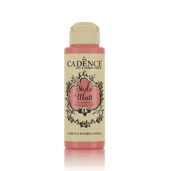 Cadence Style Matt Akrilik Boya S9019 Flamingo Pembe 120ml
