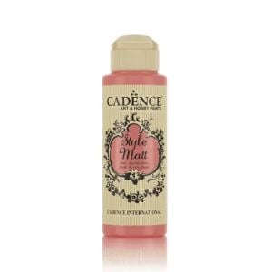 Cadence Style Matt Akrilik Boya S9019 Flamingo Pembe 120ml