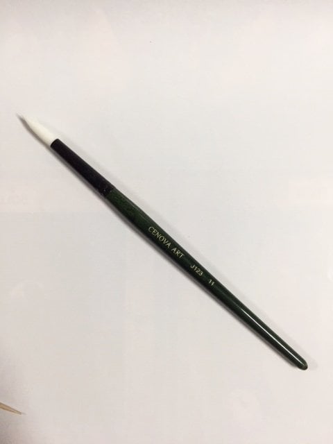 Cenova Art J123 yuvarlak uç kontur fırça No:11