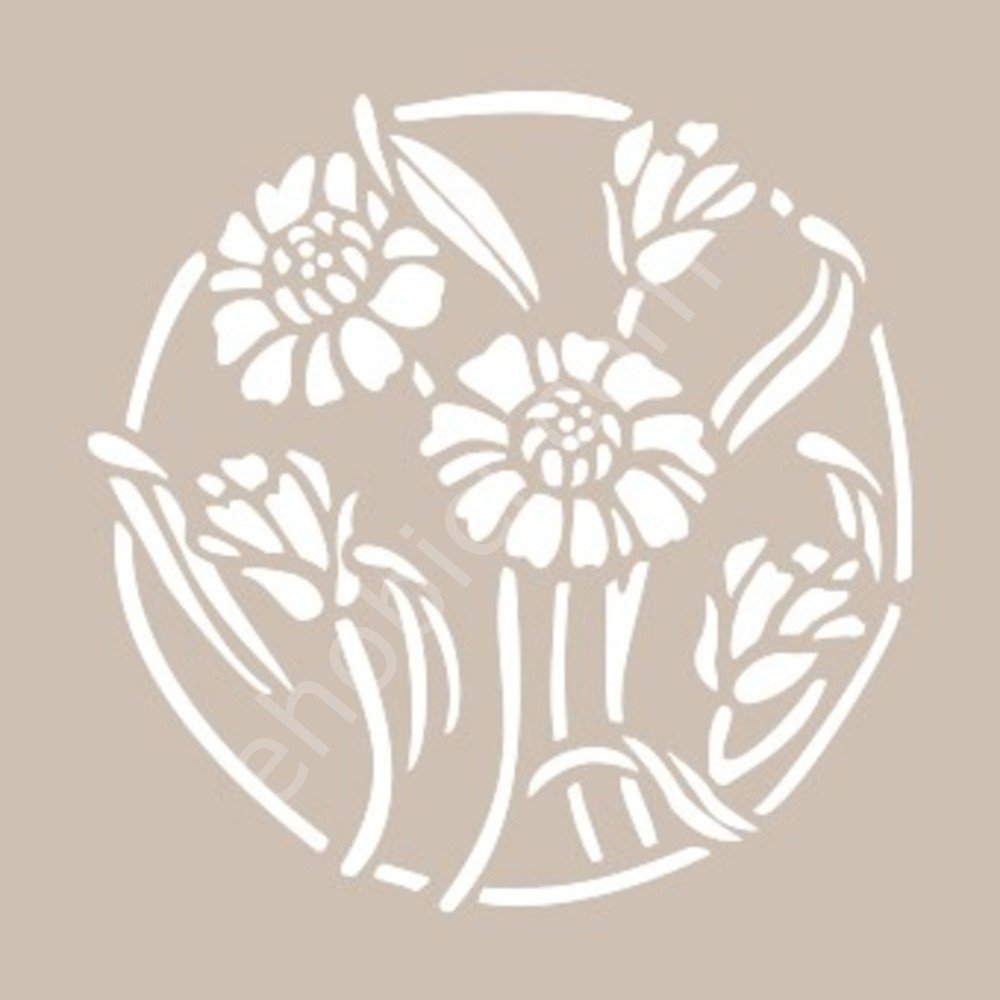 YB37 22x22 Cadence Yuvarlak Seri Stencil