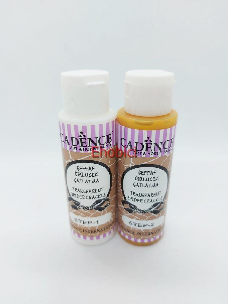 Cadence Örümcek Çatlatma 3004 Sarı 70ml+70ml