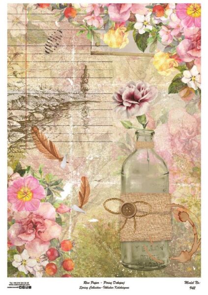 Cadence Pirinç Dekopaj Kağıdı Model - 942