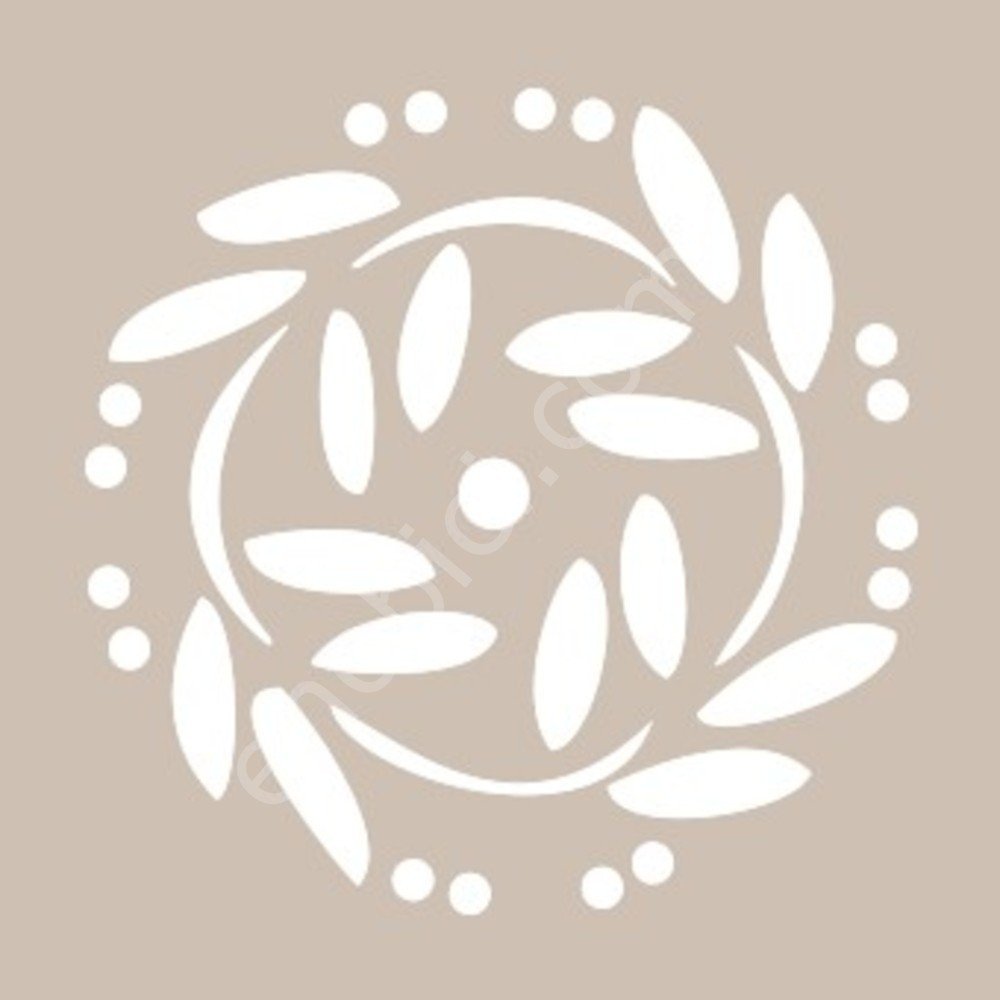 YB40 22x22 Cadence Yuvarlak Seri Stencil