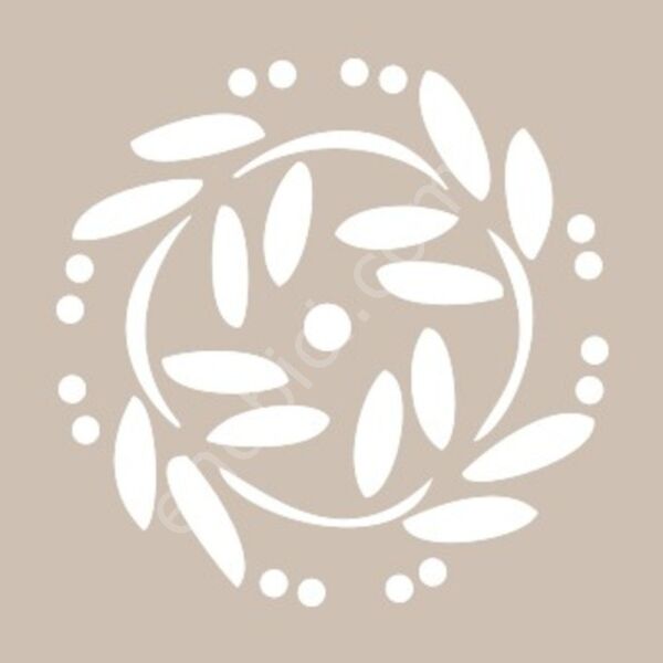 YB40 22x22 Cadence Yuvarlak Seri Stencil