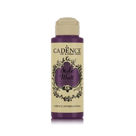 Cadence Style Matt Akrilik Boya S9025 Karadut 120ml