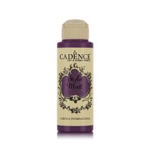 Cadence Style Matt Akrilik Boya S9025 Karadut 120ml