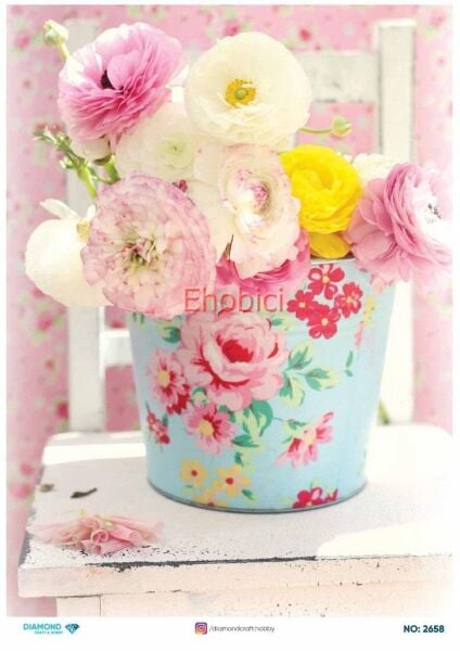 Diamond Pirinç Dekopaj Kağıdı - 2658