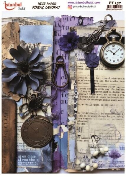 Pirinç Dekopaj Kağıdı 30x42cm PT-157