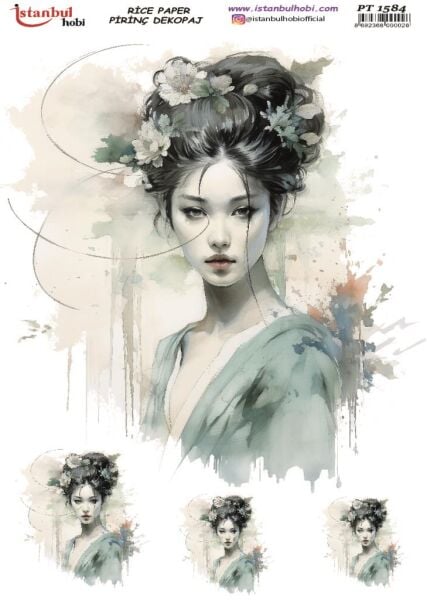 Pirinç Dekopaj Kağıdı 30x42cm PT-1584