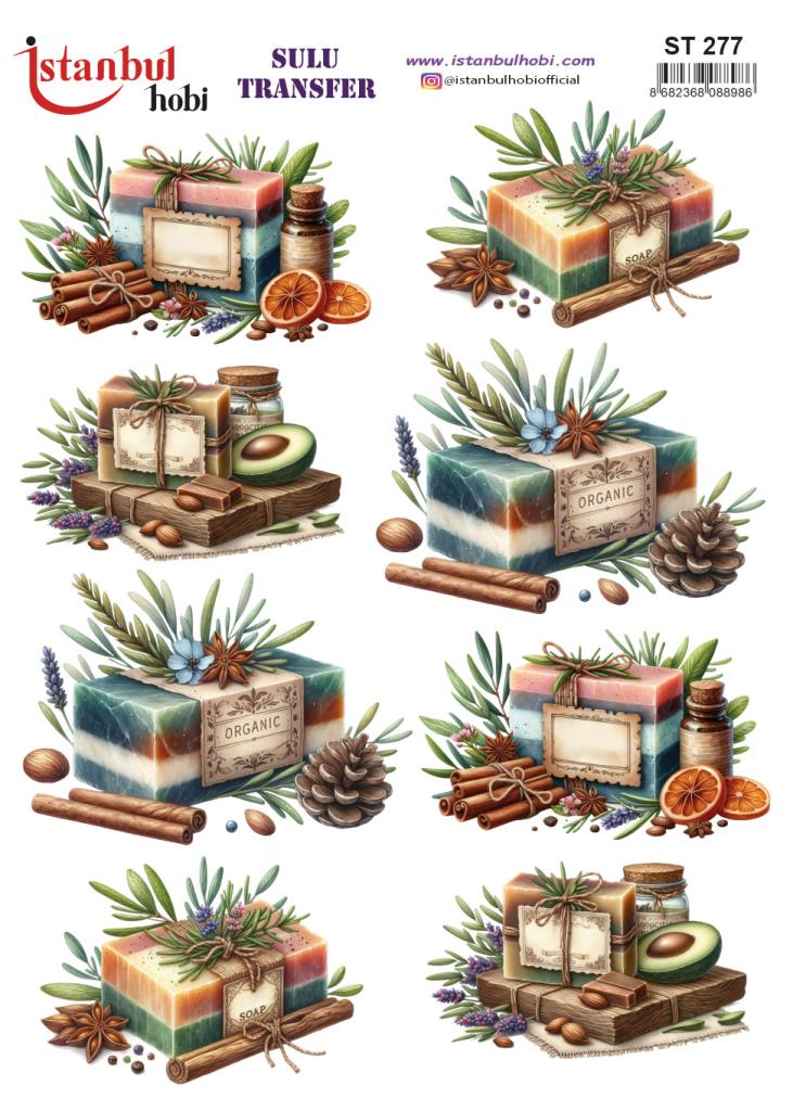 Sulu Transfer Kağıdı 25x35cm ST-277