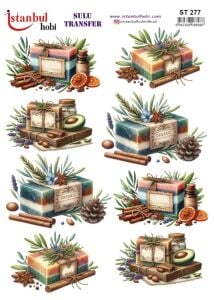 Sulu Transfer Kağıdı 25x35cm ST-277