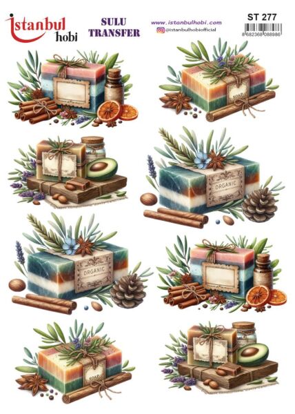 Sulu Transfer Kağıdı 25x35cm ST-277